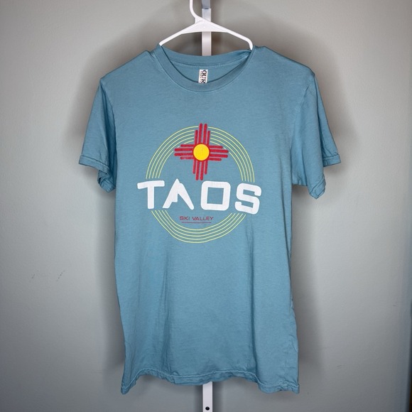 ouray Other - Ouray Sportswear Taos Ski Valley Graphic T-shirt Size Small Blue Short Sleeve